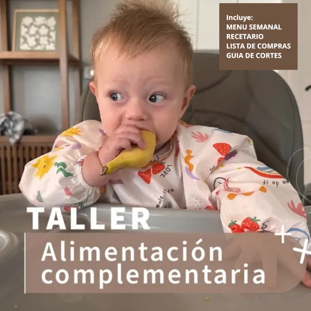 TALLER DE ALIMENTACIÓN COMPLEMENTARIA Y BLW Pediatramel