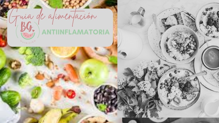 Guia de alimentación antiinflamatoria