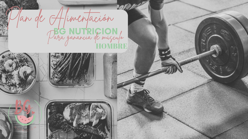 Plan de alimentación para aumentar musculo-Hombre