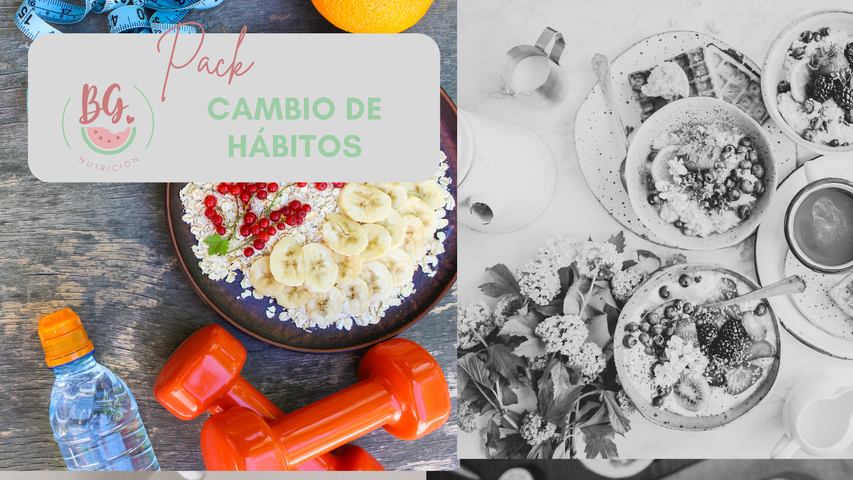 Pack cambio de hábitos
