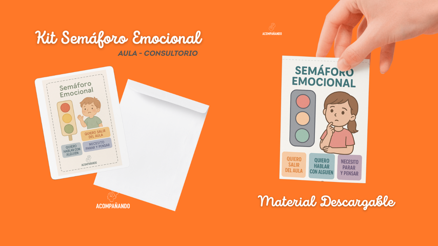 Kit Semáforo Emocional - para Aula y Consultorio