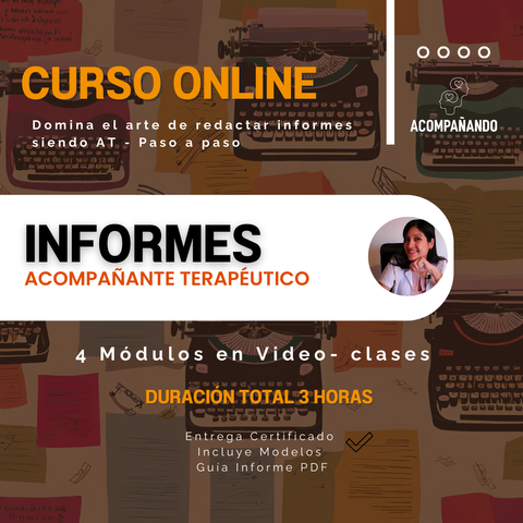 Curso 2024 Informes Acompañamiento Terapéutico 