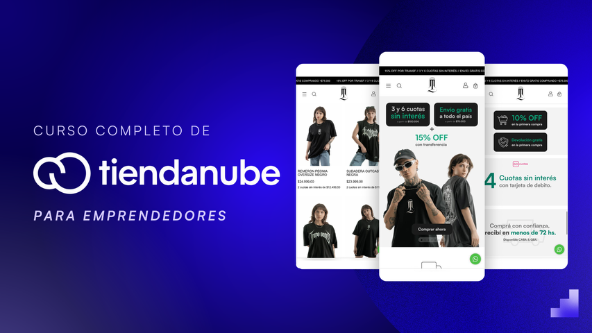 Curso de Tiendanube: Crea una Tienda Online que realmente venda (Desde Cero)