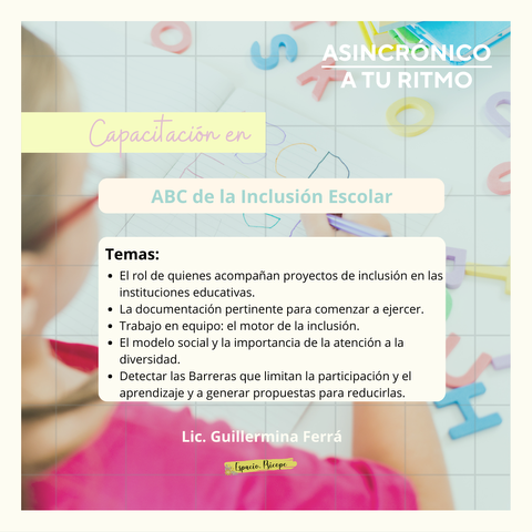 ABC de la Inclusión Escolar