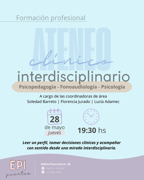Ateneo Clínico Interdisciplinario EPI
