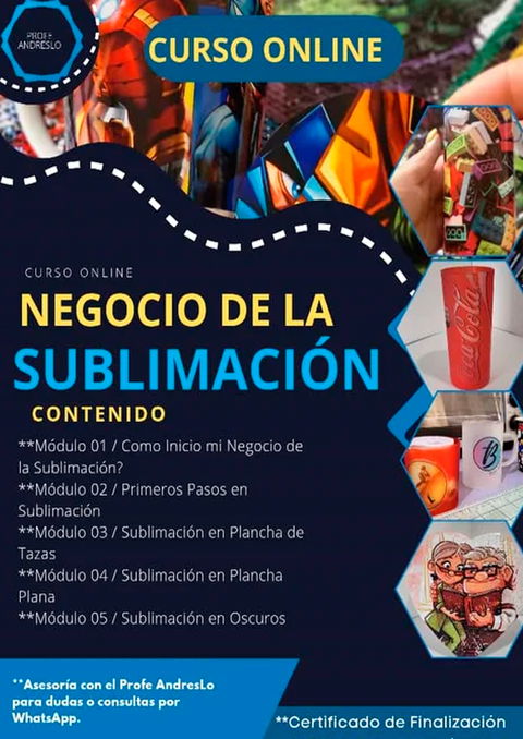 El Negocio de la Sublimación Primeros Pasos 2024