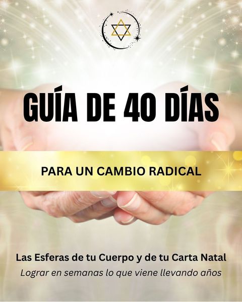 GUÍA DE 40 DÍAS PARA UN CAMBIO RADICAL - $63.000 (vía transferencia)