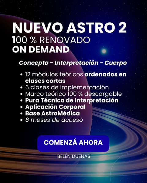 ASTRO 2 - CONCEPTO - INTERPRETACIÓN - APLICACIÓN CORPORAL ($110.000 Vía Transferencia)