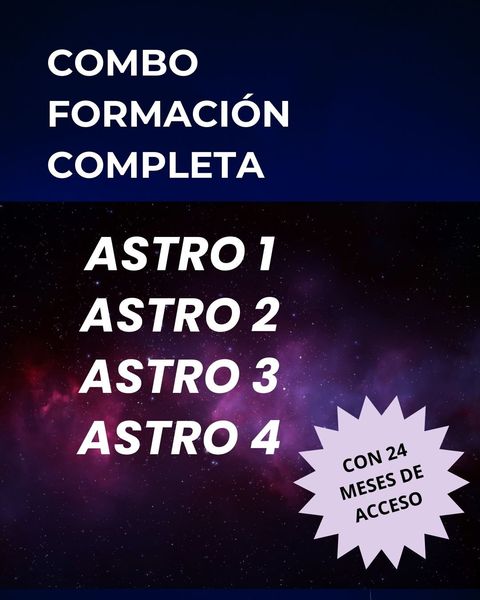 FORMACIÓN COMPLETA - ASTRO 1 - 2 - 3 y 4 ($660.000 VÍA TRANSFERENCIA)