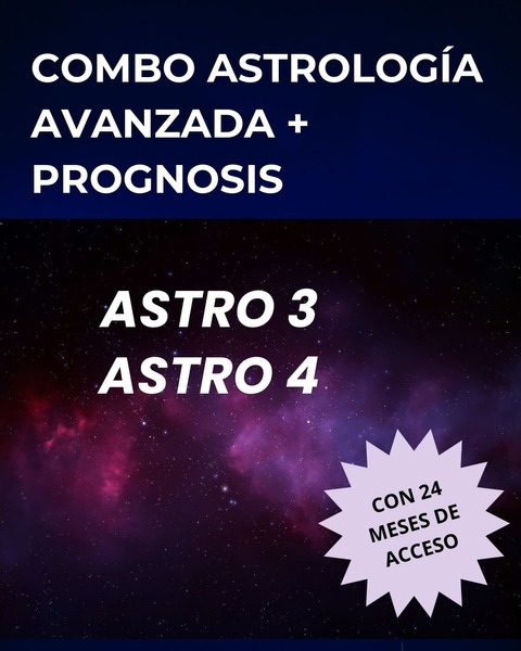 ASTROLOGIA AVANZADA + TRÁNSITOS ($288.000 vía TRANSFERENCIA)