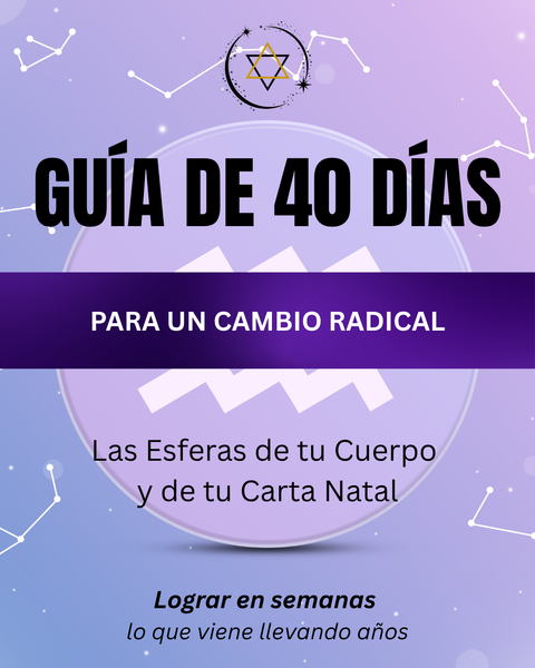 GUÍA DE 40 DÍAS PARA UN CAMBIO RADICAL ($81.000 Vía Transferencia)