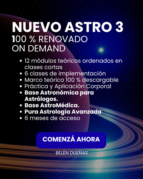 ASTRO 3 - ASTRONOMÍA - ASTROLOGÍA - APLICACIÓN CORPORAL ($110.000 vía TRANSFERENCIA)