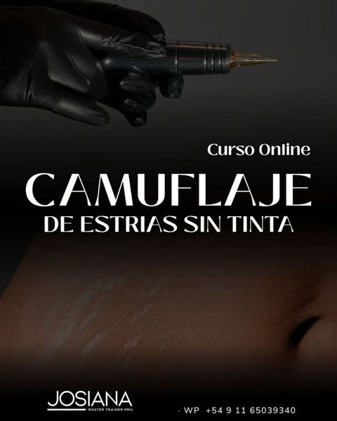 Masterclass Online Camuflaje de Estrías Sin Tinta