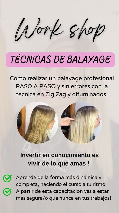 Workshop: Técnicas de balayage 