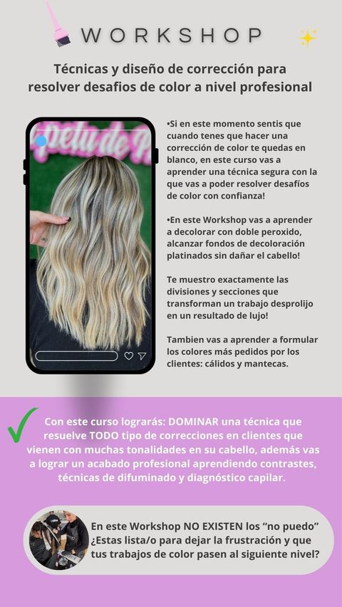 Técnicas y diseños de CORRECCIÓN para resolver desafios de color a nivel PROFESIONAL