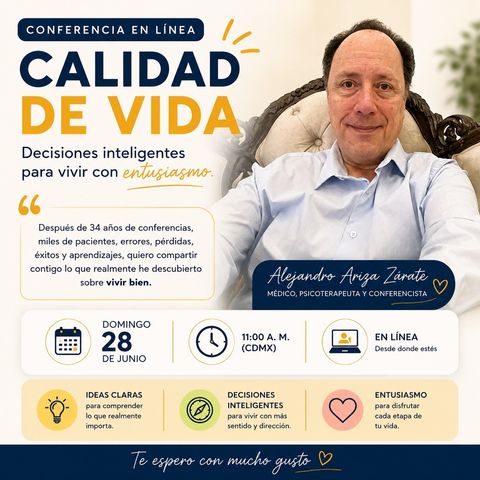 CALIDAD DE VIDA Conferencia en línea