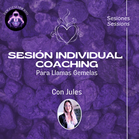 SESIÓN INDIVIDUAL DE COACHING - con Jules