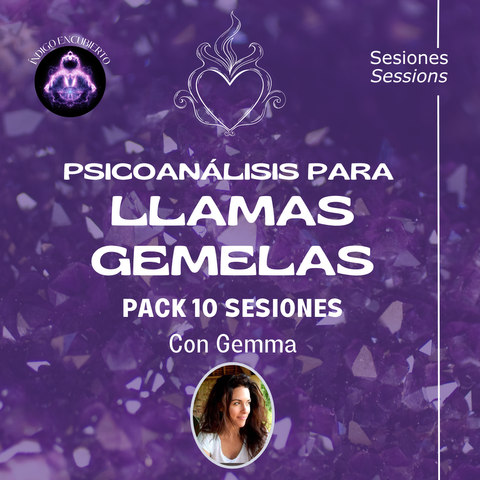 PACK 10 SESIONES- Psicoanálisis para Llamas Gemelas