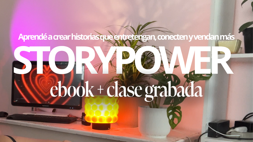 STORYPOWER EBOOK + CLASE GRABADA