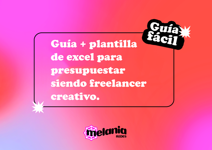 GUÍA PARA PRESUPUESTAR (incluye plantilla de Excel)