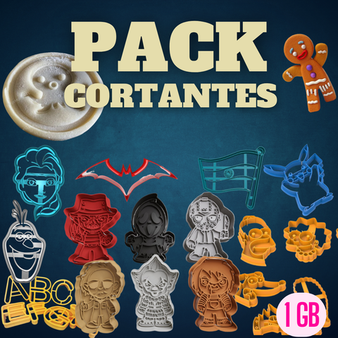 PACK STL CORTANTES - GALLETITAS