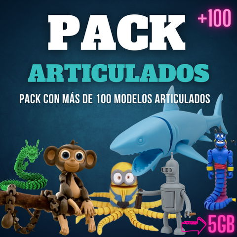 PACK STL ARTICULADOS