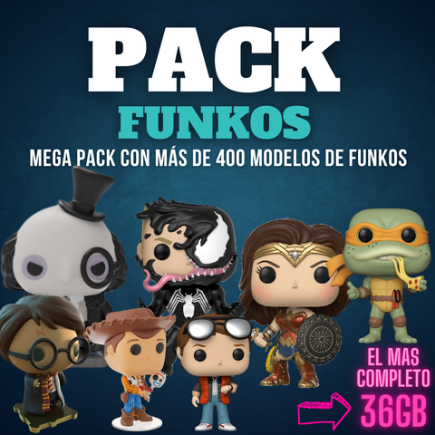 PACK STL FUNKOS