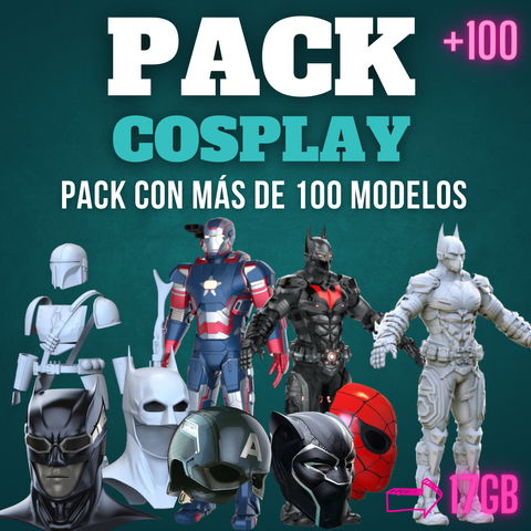 PACK STL COSPLAY