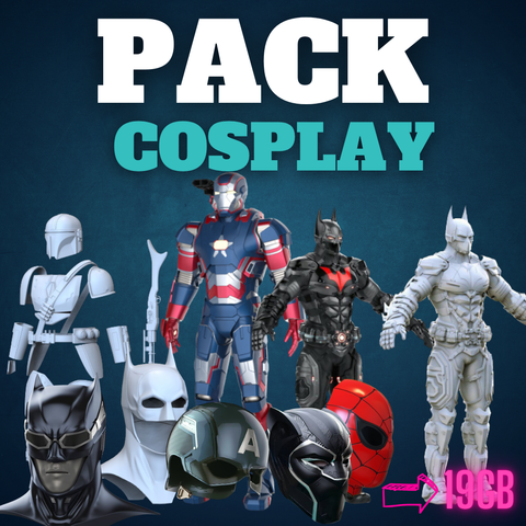 PACK STL COSPLAY
