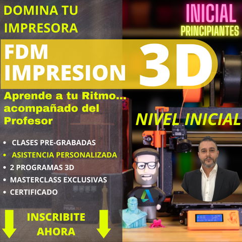 Curso de Impresión 3D (INICIAL)