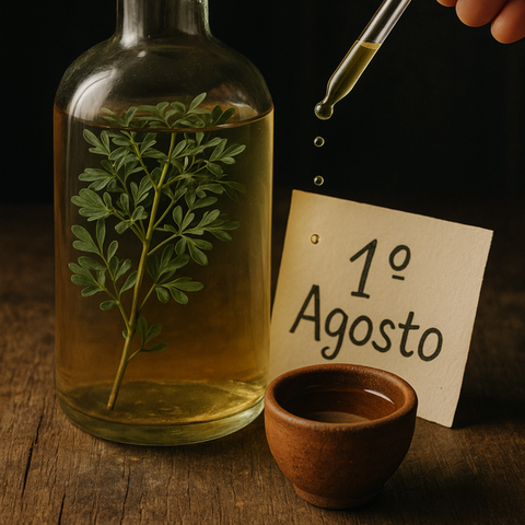 Caña con Ruda: El Elixir Ancestral que Desafía el demonio de Agosto