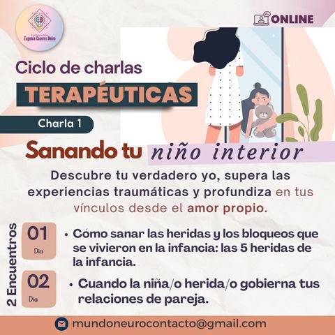 Charla: Sanando a tu niña/o interior