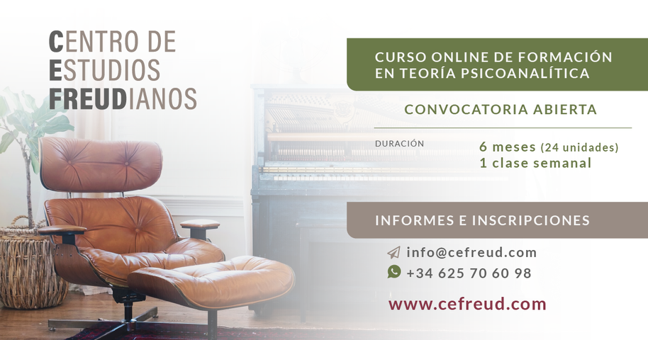 Curso Online de Formación en Teoría Psicoanalítica