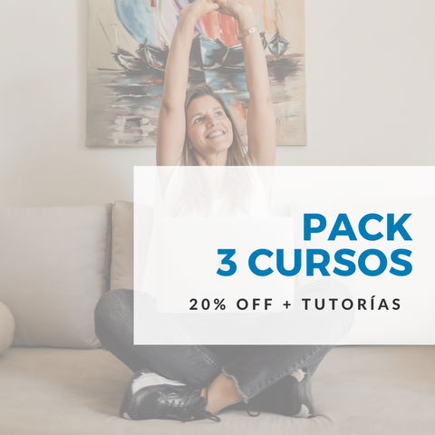 Pack 3 cursos online