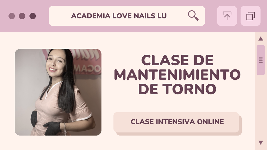 Clase: Mantenimiento del torno.