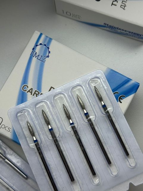 FRESA/BROCA PARA MANICURA FLAMA AZUL 2.3