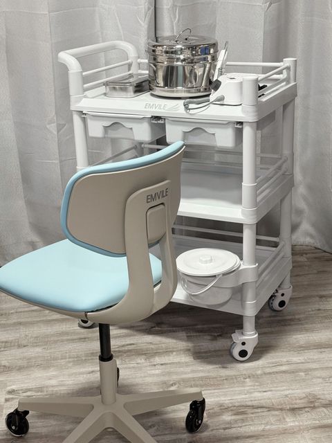 SILLA + CARRITO AUXILIAR 