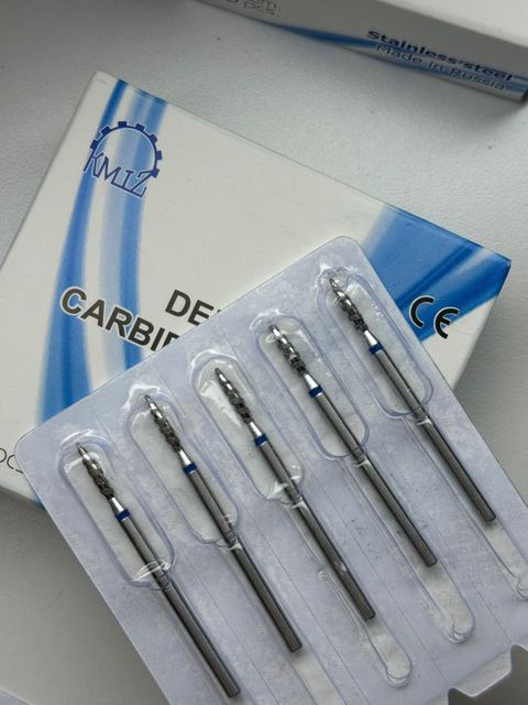 FRESA/ BROCA PARA MANICURA TORNADO AZUL