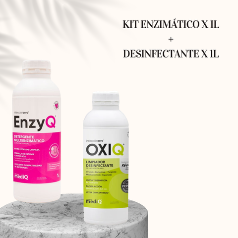 KIT ENZIMÁTICO + DESINFECTANTE X1L