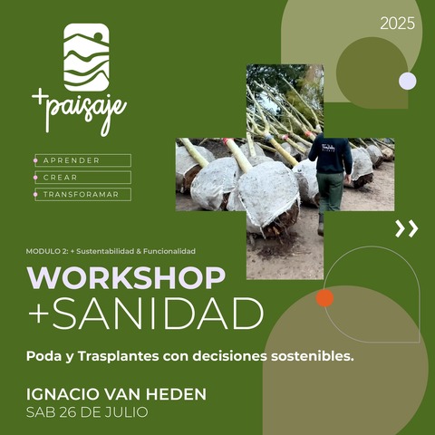 Workshop + Sanidad - Poda y Trasplante
