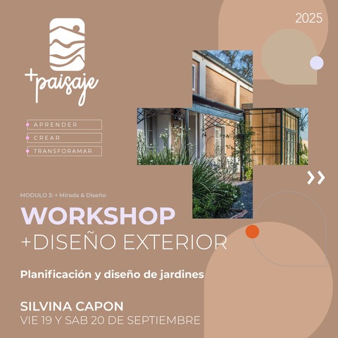 Workshop + Diseño Exterior.
