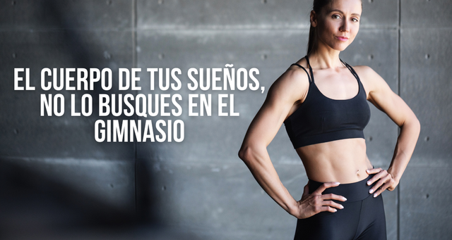 Si queres el cuerpo de tus sueños, no pienses en ir al gimnasio....