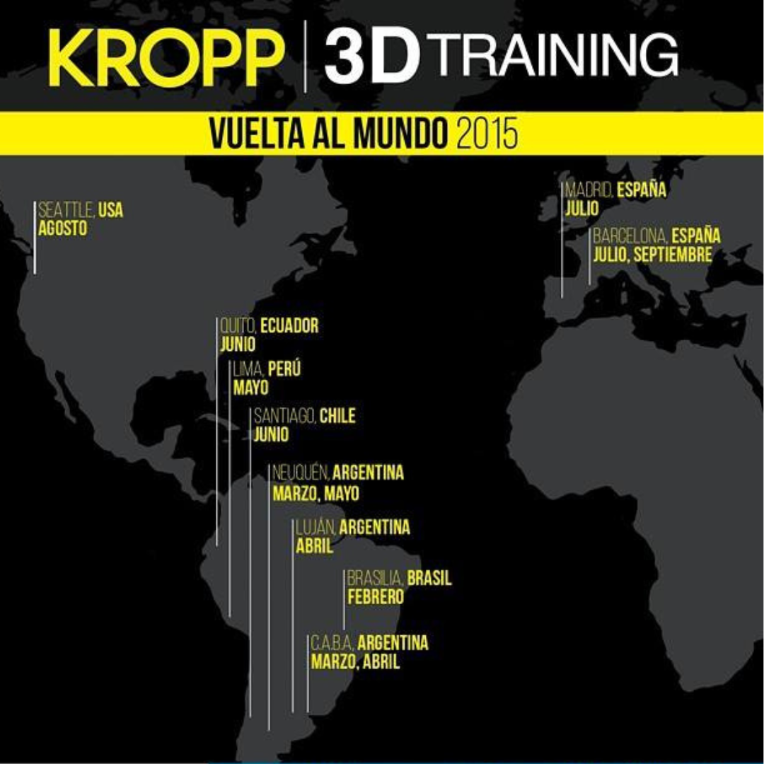 KROPP 3D Training - gira internacional