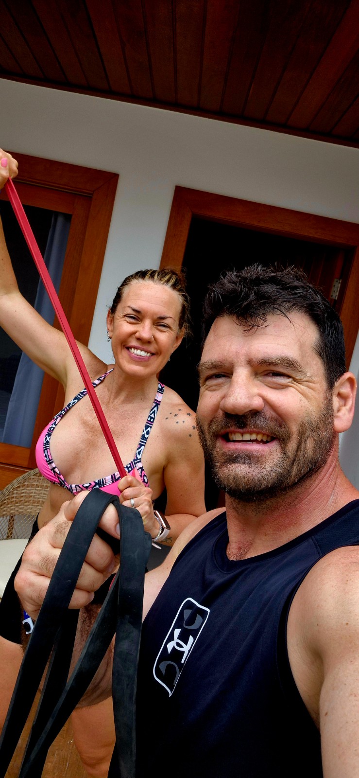 Santiago Vimo - entrenamiento