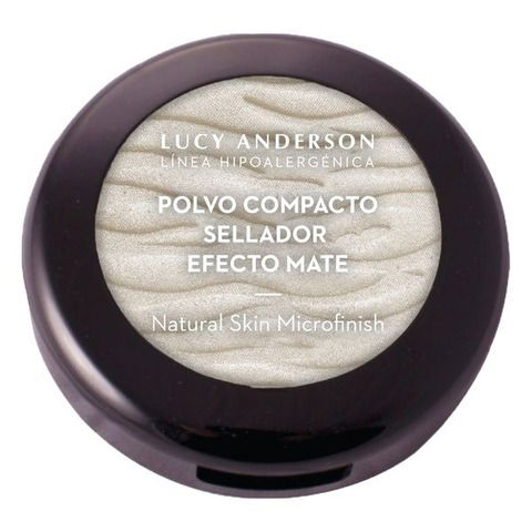 Lucy Anderson Polvo Compacto Sellador Efecto Mate N°00 Natural Beige