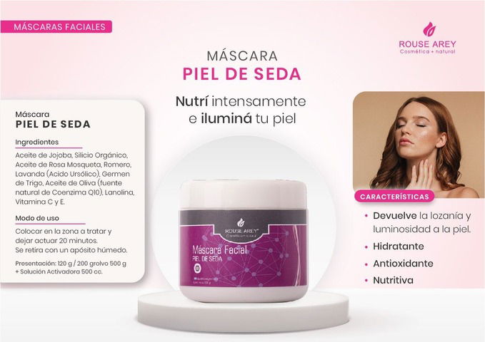 Rouse Arey Máscara Facial Piel de Seda