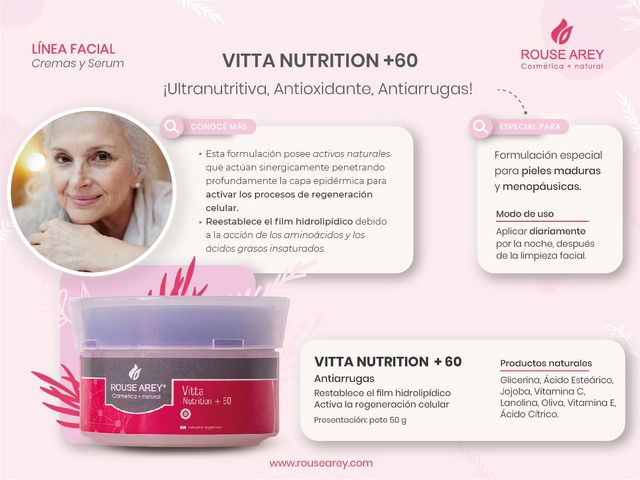 Rouse Arey Vitta Nutrition + 60