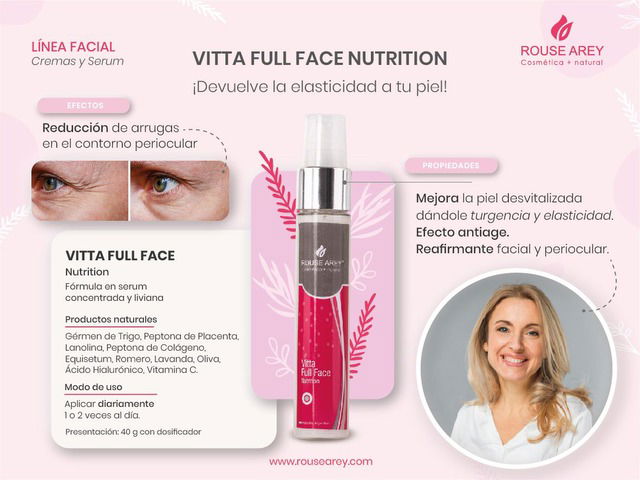 Rouse Arey Vitta Full Face Nutrition 40g