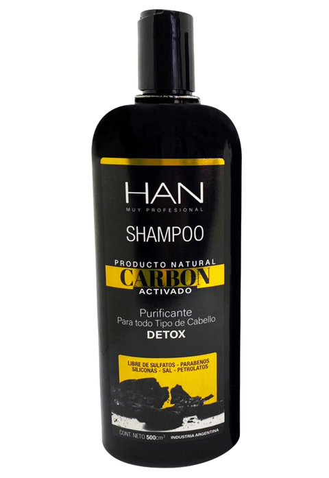 HAN Shampoo Carbón Activado 500ml