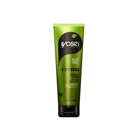 Iyosei BodyCare Crema Humectante Para Manos y Cuerpo con Aloe Vera 240g